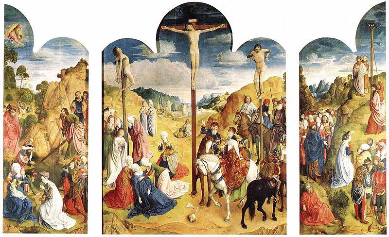 Hugo van der Goes Calvary Triptych